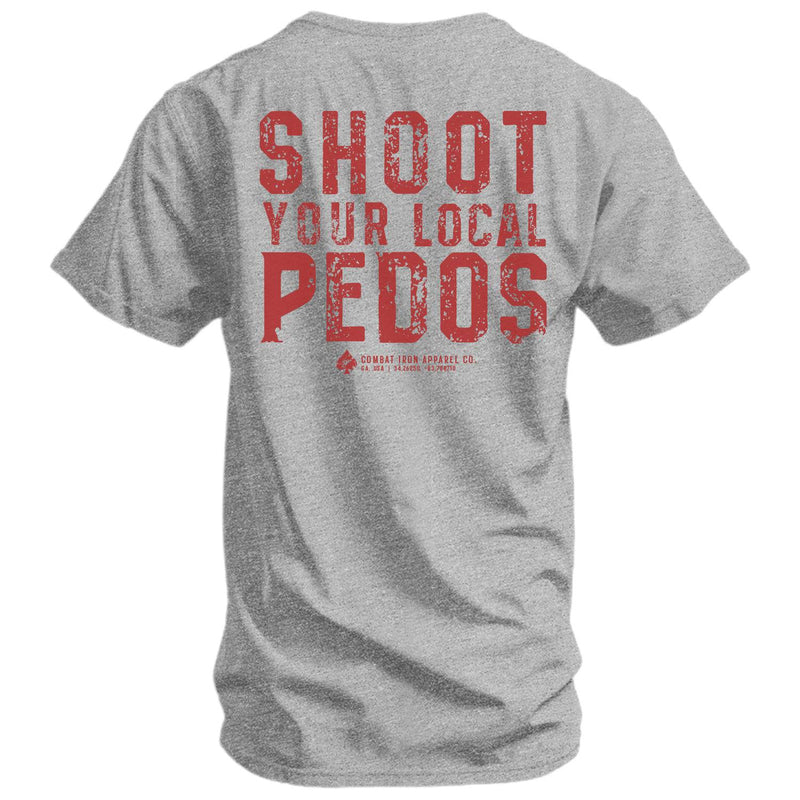 Load image into Gallery viewer, Shoot Your Local Pedos Men's T-Shirt