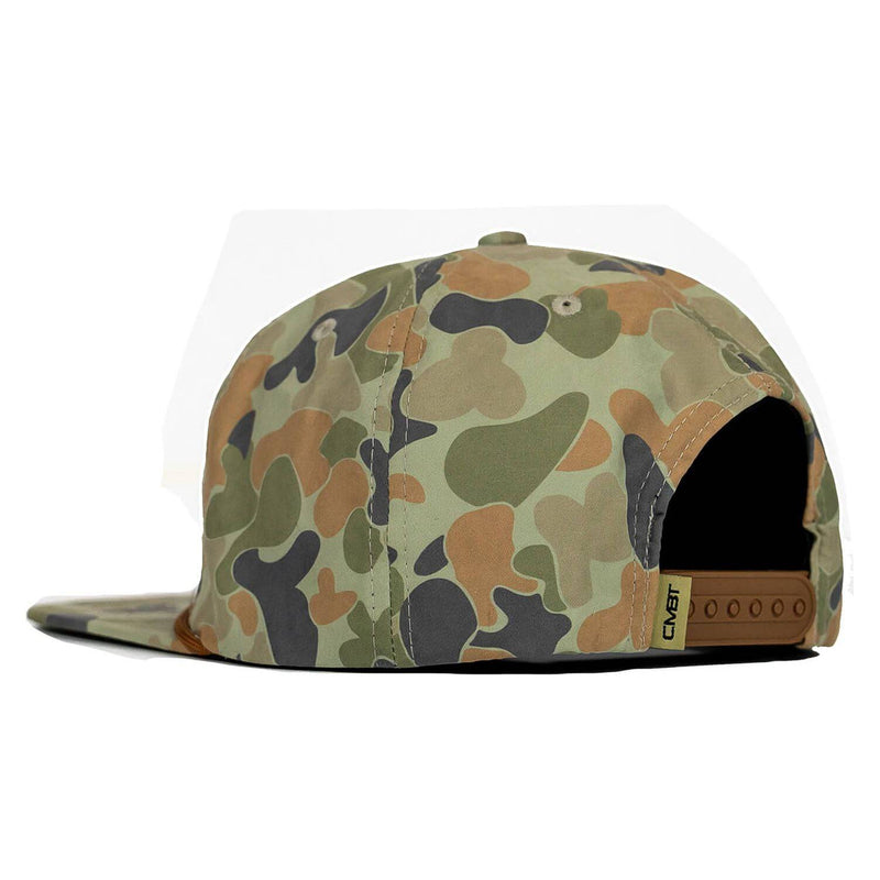 Load image into Gallery viewer, American Flag Leather Patch Crushable Rope Snapback Hat