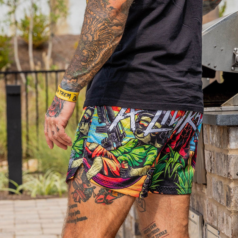 Load image into Gallery viewer, Mid Thigh Mesh Training / Lifestyle Shorts | 5"