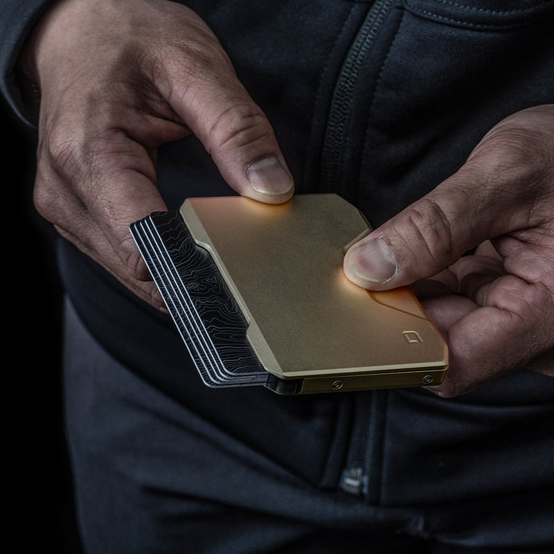 Load image into Gallery viewer, SK1 Slide Kick Wallet with Titanium Money Clip