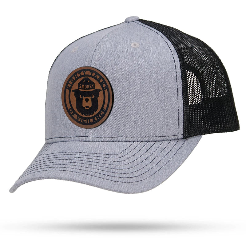 Load image into Gallery viewer, Smokey Bear 80 Years of Vigilance Trucker Snapback Hat