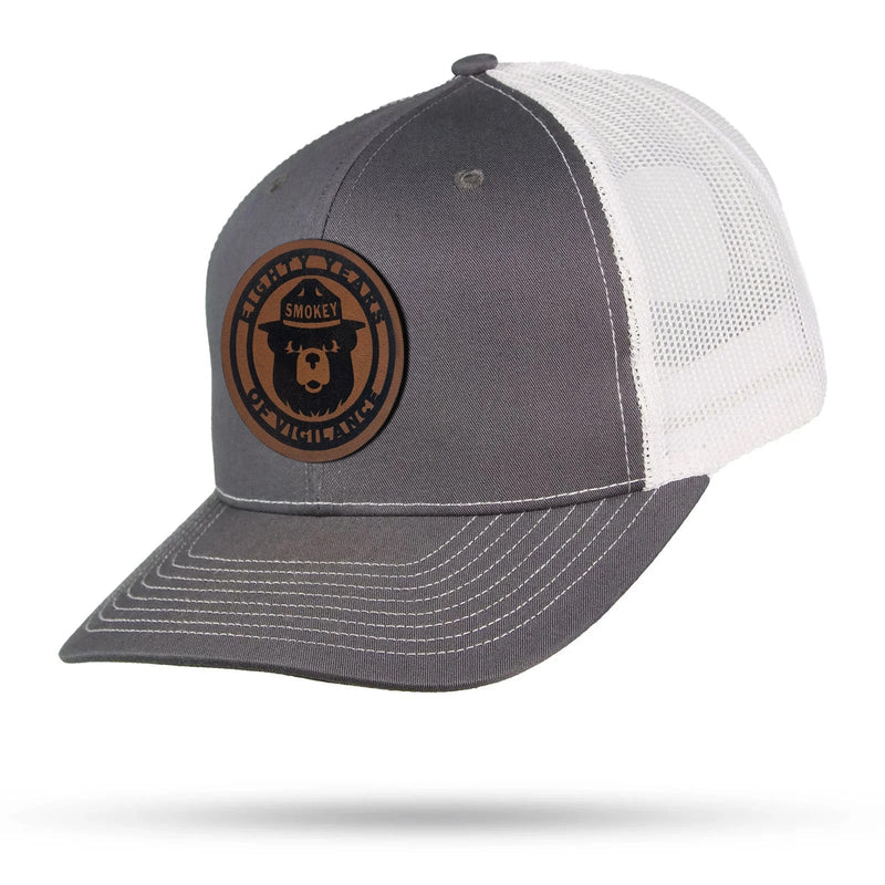Load image into Gallery viewer, Smokey Bear 80 Years of Vigilance Trucker Snapback Hat