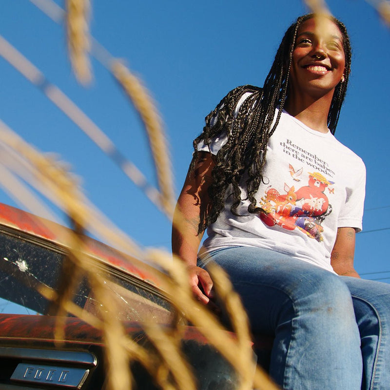Load image into Gallery viewer, Smokey Bear Babes Crewneck Tee