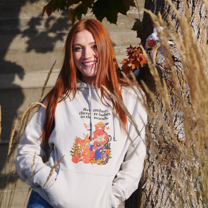 Load image into Gallery viewer, Smokey Bear Babes Mid-Weight Hoodie