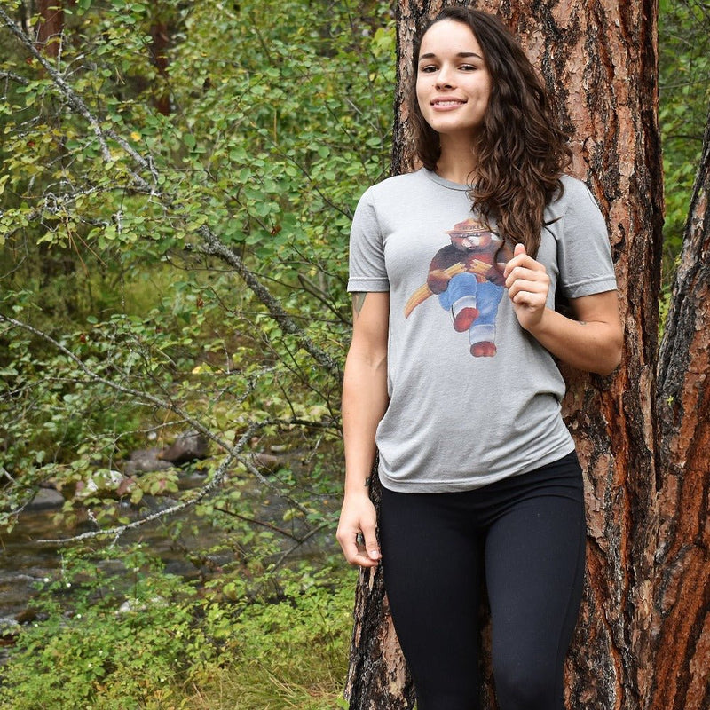 Load image into Gallery viewer, Smokey Bear Matchstick Crewneck Tee