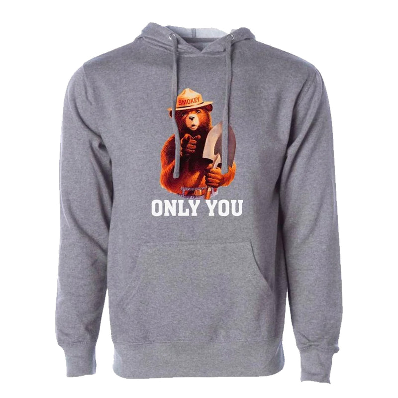Load image into Gallery viewer, Smokey Bear Only You Hoodie