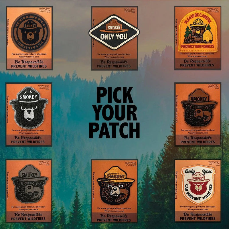 Load image into Gallery viewer, Smokey Bear Patch Collection (Pick Your Patch)