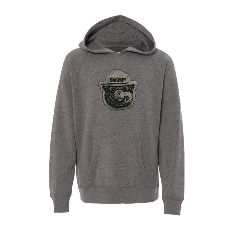 Load image into Gallery viewer, Smokey Bear Patch Youth Hoodie