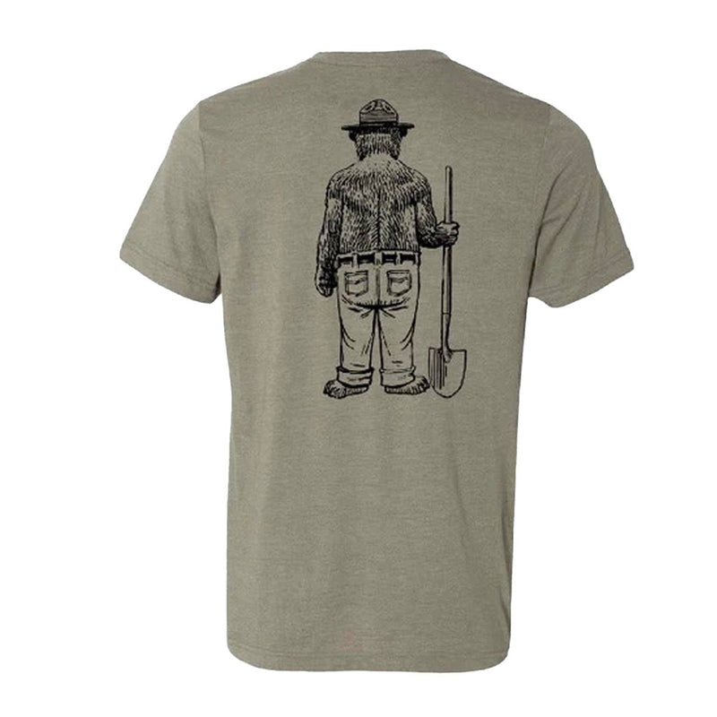 Load image into Gallery viewer, Smokey Bear Shovel Crewneck Tee