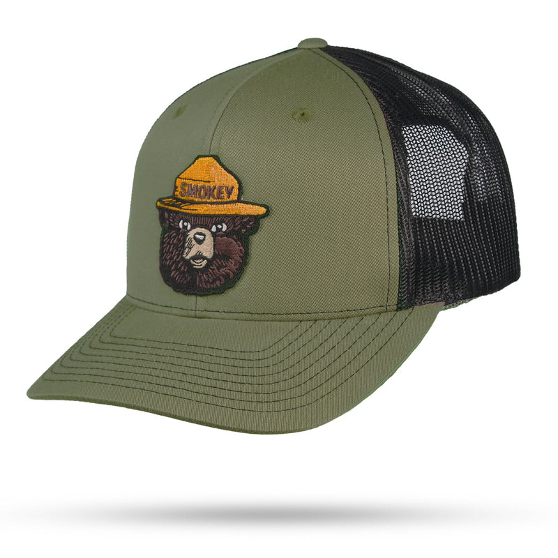 Load image into Gallery viewer, Smokey Bear Trucker Hat