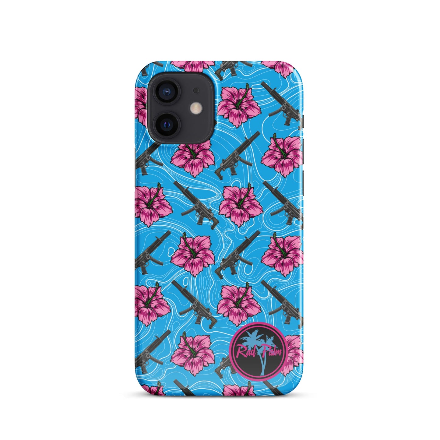 High Capacity Hibiscus Snap Case For iPhone®