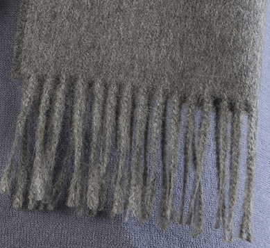 Load image into Gallery viewer, Solid Weave Brushed Alpaca Scarf