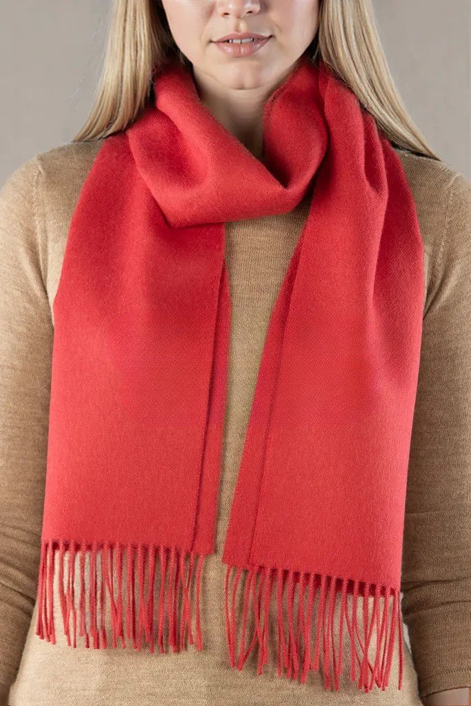 Load image into Gallery viewer, Solid Weave Brushed Alpaca Scarf