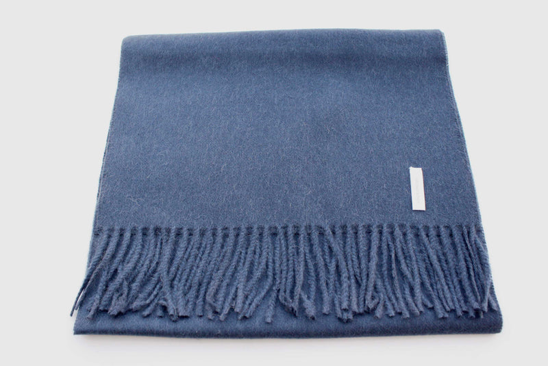 Load image into Gallery viewer, Solid Weave Brushed Alpaca Scarf
