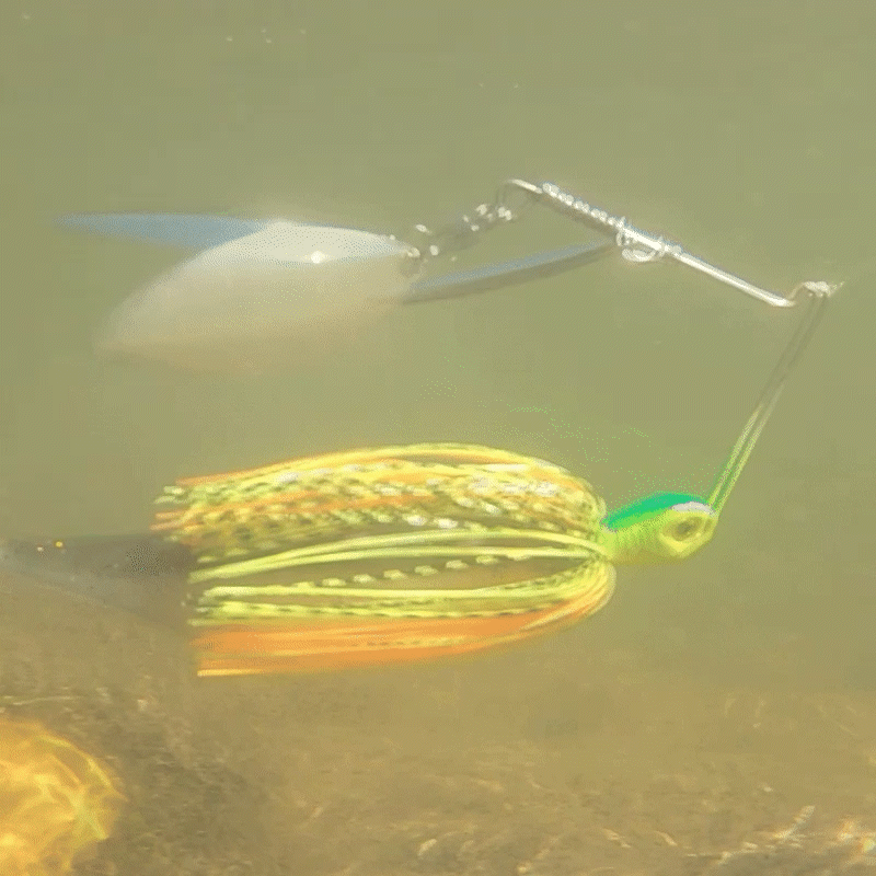 Load image into Gallery viewer, Reaction Tackle Lead Double Willow Blade Spinnerbait Jigs (3-Pack)