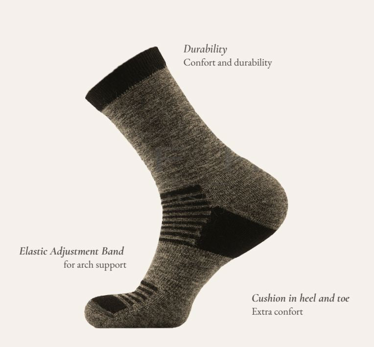 Load image into Gallery viewer, Sports Crew Active Alpaca Socks