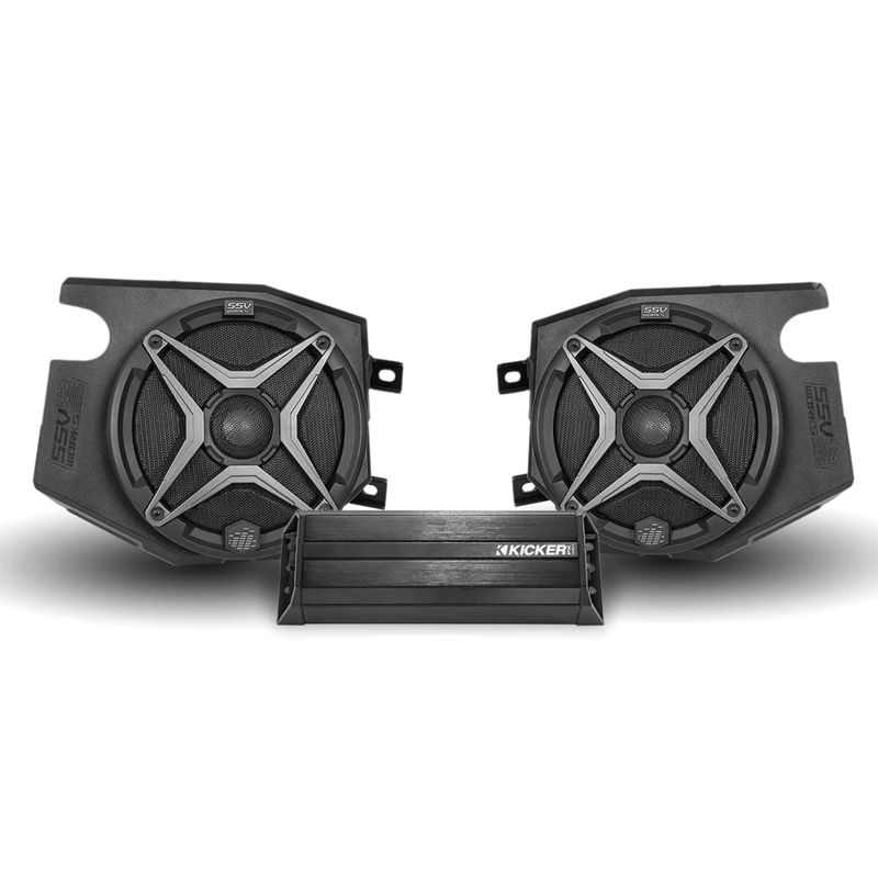 Load image into Gallery viewer, SSV Works 2 Speaker Plug & Play Kit for Ride Command for 19-22 Polaris RZR