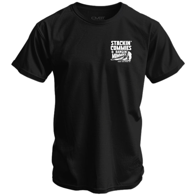 Load image into Gallery viewer, Stackin' Commies & Bangin' Mommies Men's T-Shirt