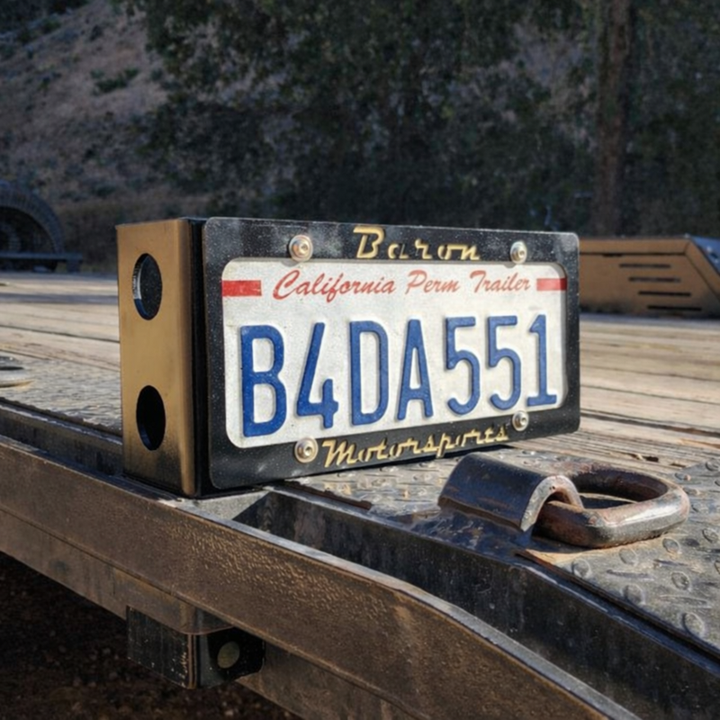 Load image into Gallery viewer, Trailer Stake Pocket License Plate Mount