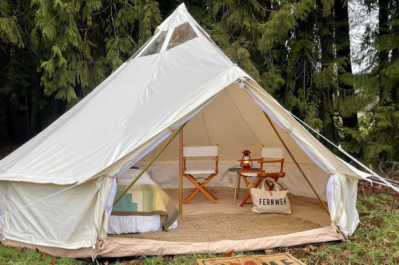 Load image into Gallery viewer, 13' (4M) Stella™ Stargazing Canvas Tent