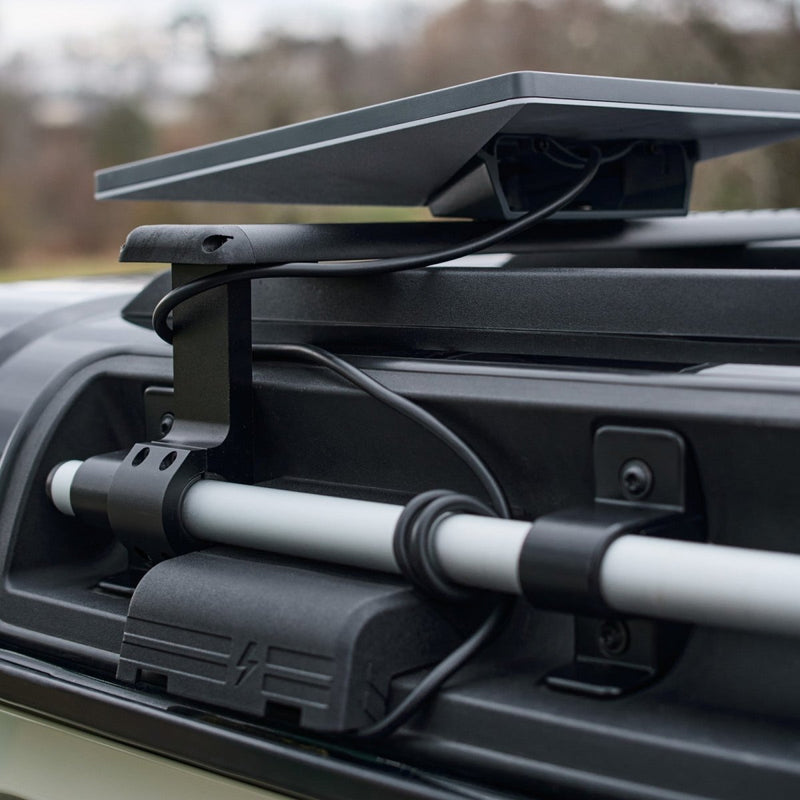 Load image into Gallery viewer, Starlink Mini Roof Rack Mount v2 – Universal Roof Rack Fit with Anti-Theft Kickstand