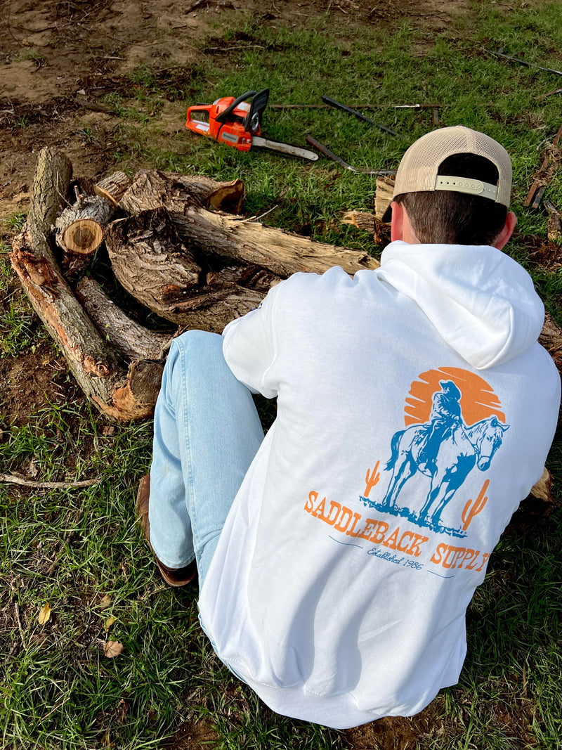 Load image into Gallery viewer, Cowboy & Trusty Steed Hoodie