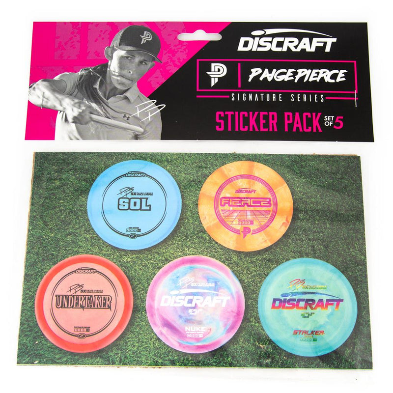 Load image into Gallery viewer, Paige Pierce Sticker Pack - One Sheet of 5 Stickers