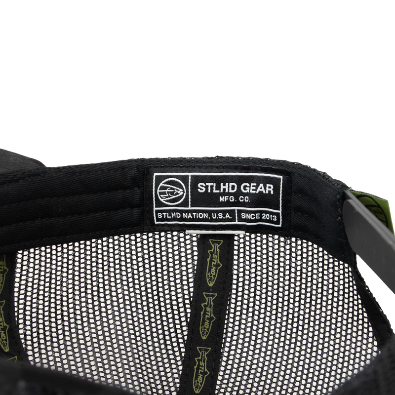 Load image into Gallery viewer, STLHD Black Ops Multicam Snapback Trucker Hat