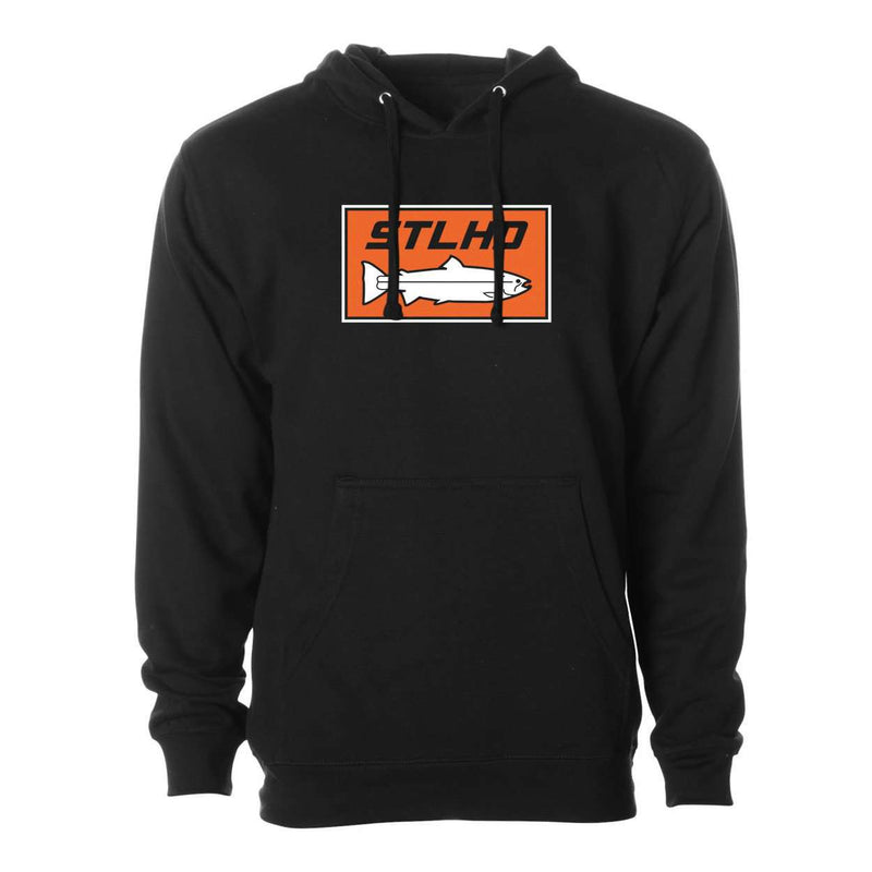Load image into Gallery viewer, STLHD Men's Standard Logo Black Standard Hoodie