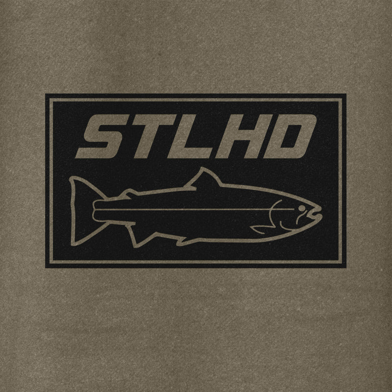 Load image into Gallery viewer, STLHD Men's Tidewater Army Green Premium Hoodie