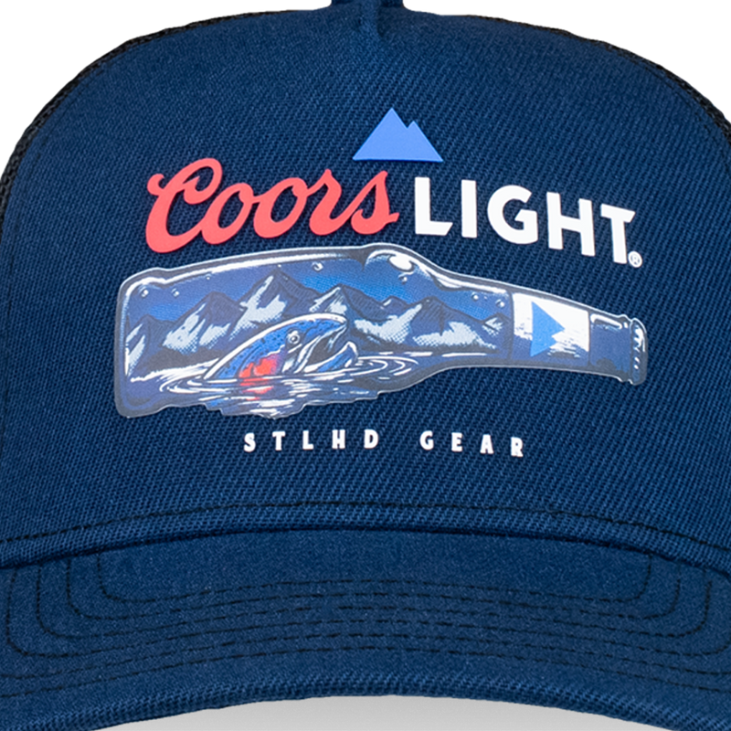Load image into Gallery viewer, STLHD X Coors Light Bottlescape Trucker