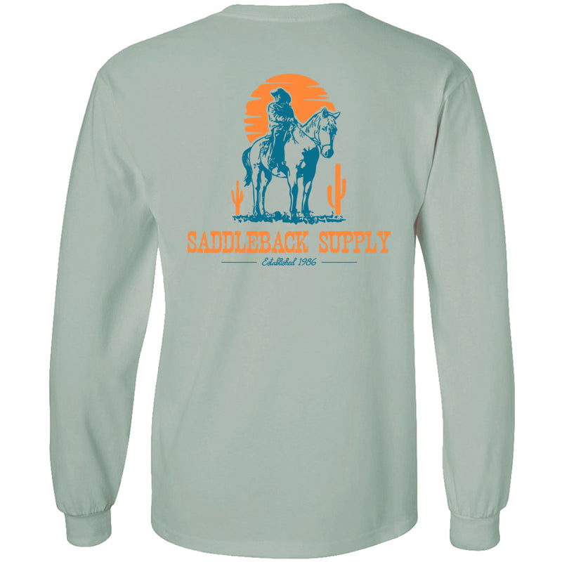 Load image into Gallery viewer, Cowboy & Trusty Steed Long Sleeve Tee