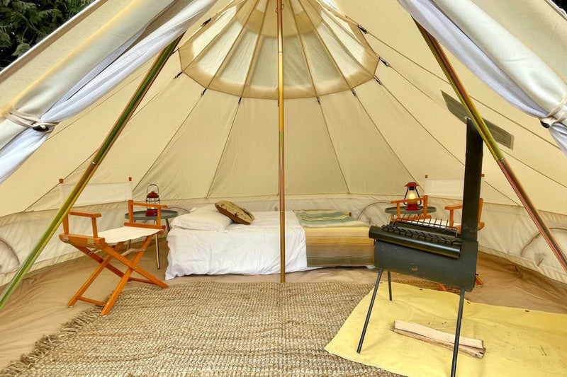 Load image into Gallery viewer, 13' (4M) Stella™ Stargazing Canvas Tent