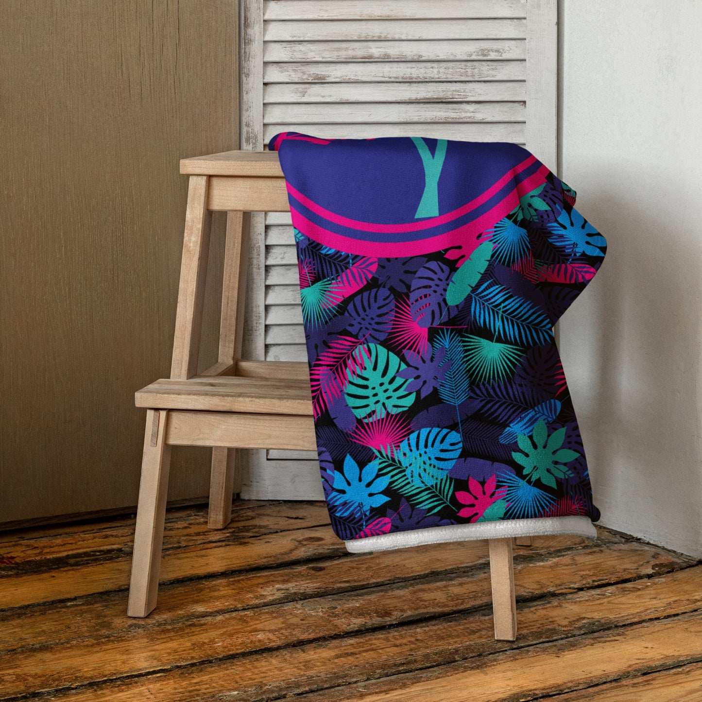 Neon Jungle Towel