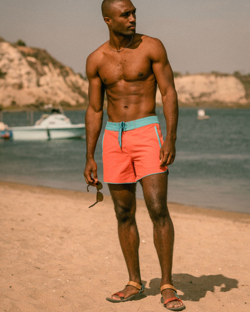 Load image into Gallery viewer, Organic Throwback Board Shorts