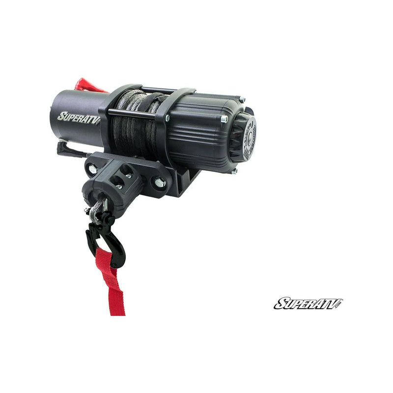 Load image into Gallery viewer, SuperATV 4500 LB UTV/ATV Winch with Wireless Remote and Synthetic Rope