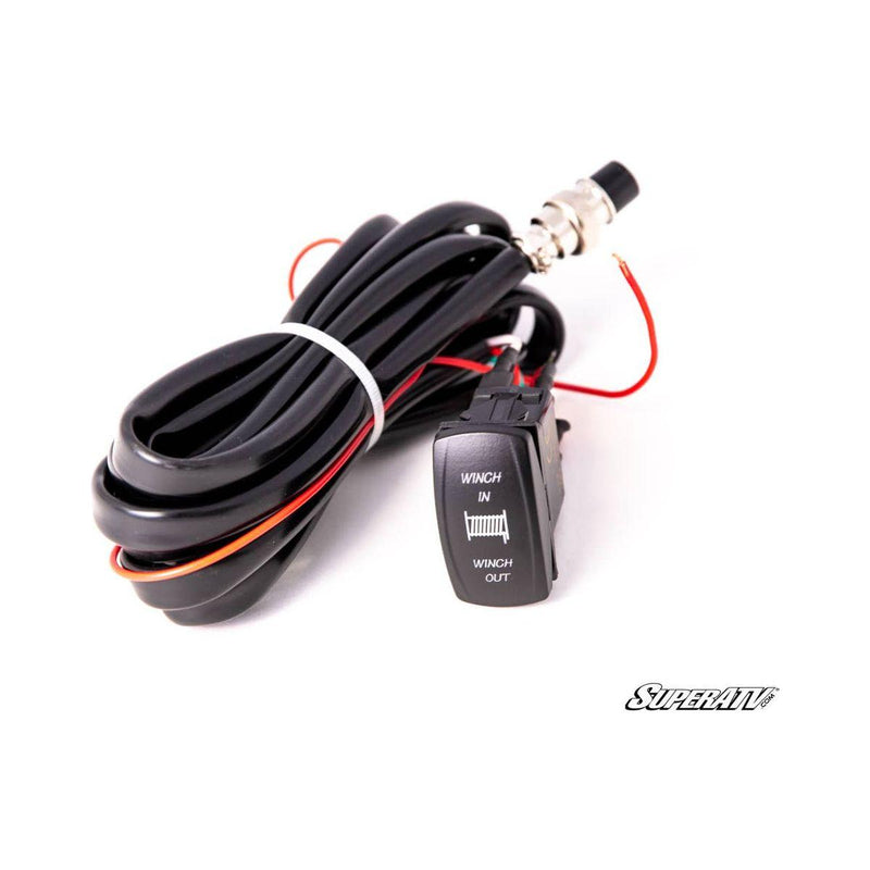 Load image into Gallery viewer, SuperATV 6000 LB Winch with Wireless Remote and Synthetic Rope