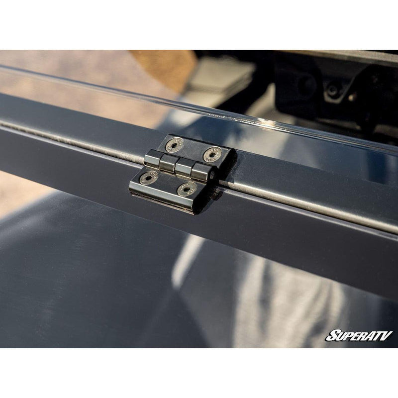 Load image into Gallery viewer, SuperATV 2024+ Can-Am Maverick R Maxdrive Power Flip Windshield