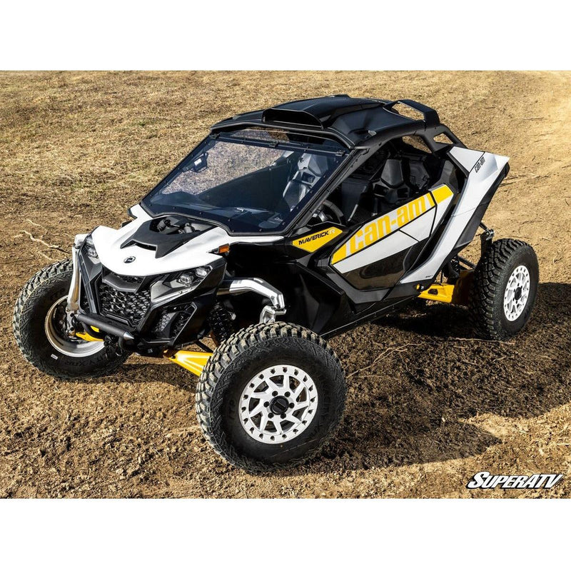 Load image into Gallery viewer, SuperATV 2024+ Can-Am Maverick R Maxdrive Power Flip Windshield