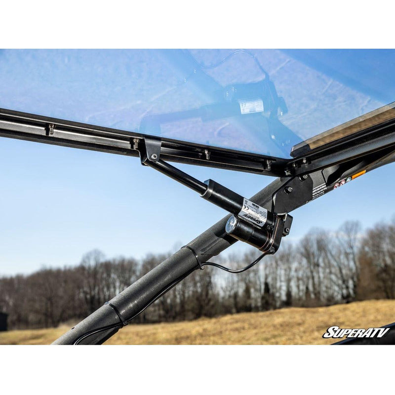 Load image into Gallery viewer, SuperATV 2024+ Can-Am Maverick R Maxdrive Power Flip Windshield