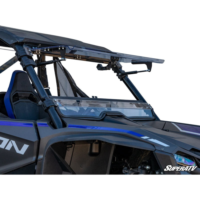 Load image into Gallery viewer, SuperATV- Honda Talon 1000 Scratch Resistant Flip Windshield