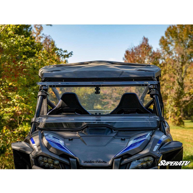 Load image into Gallery viewer, SuperATV- Honda Talon 1000 Scratch Resistant Flip Windshield