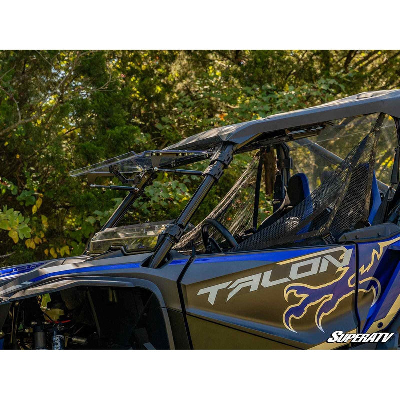 Load image into Gallery viewer, SuperATV- Honda Talon 1000 Scratch Resistant Flip Windshield