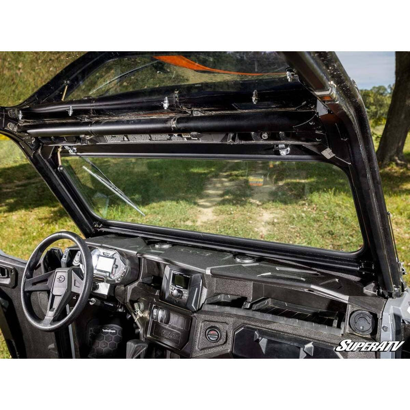 Load image into Gallery viewer, SuperATV - 2020+ Polaris General XP 1000 Flip-Down Glass Windshield
