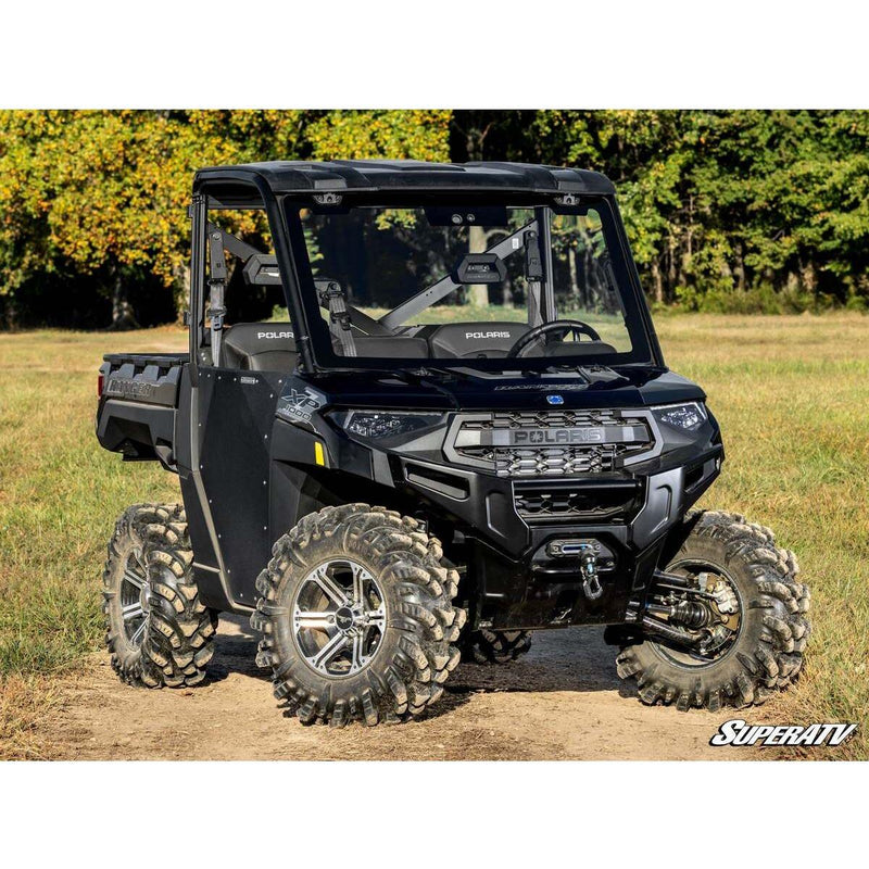 Load image into Gallery viewer, SuperATV 2020+ Polaris Ranger 1000 MaxDrive Power Flip Glass Windshield