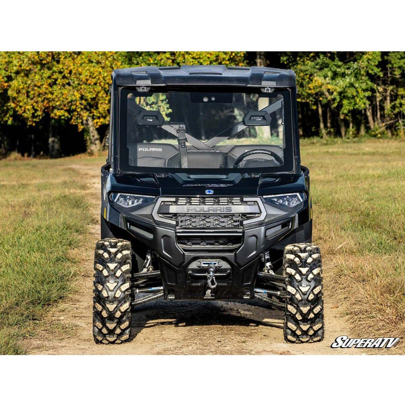 Load image into Gallery viewer, SuperATV 2017+ Polaris Ranger XP 1000 MaxDrive Power Flip Glass Windshield