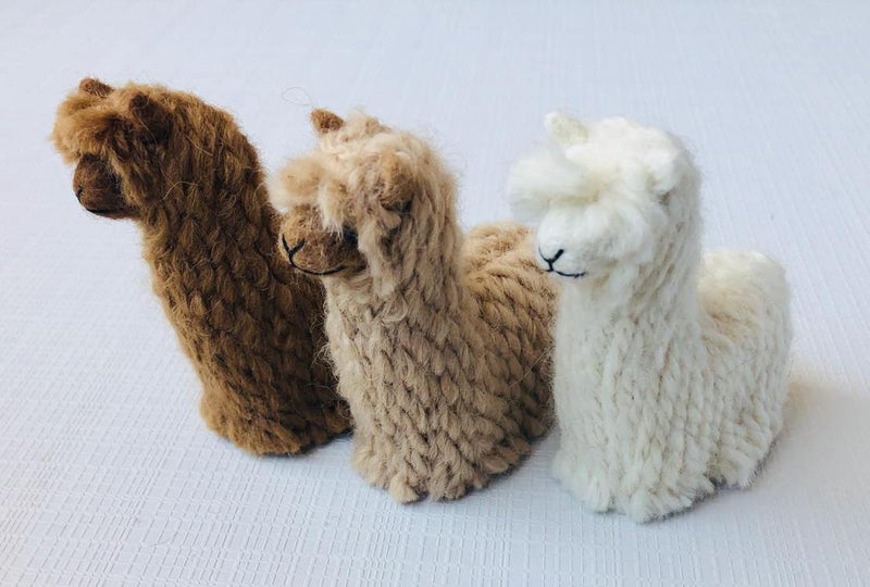 Load image into Gallery viewer, Suri Alpacadorable Hand Made Baby Alpaca Ornaments