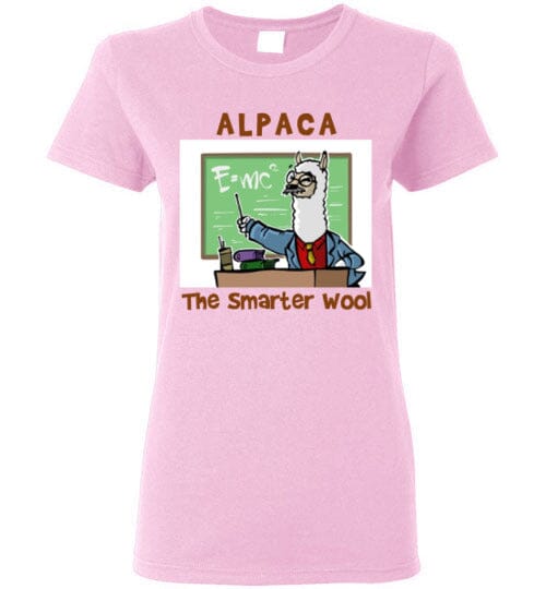 Load image into Gallery viewer, t-shirt: Alpaca The Smarter Wool Ladies Short-Sleeve