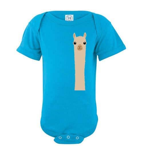 Load image into Gallery viewer, t-shirt: Alpaca Watching Custom Order - Infant Bodysuit