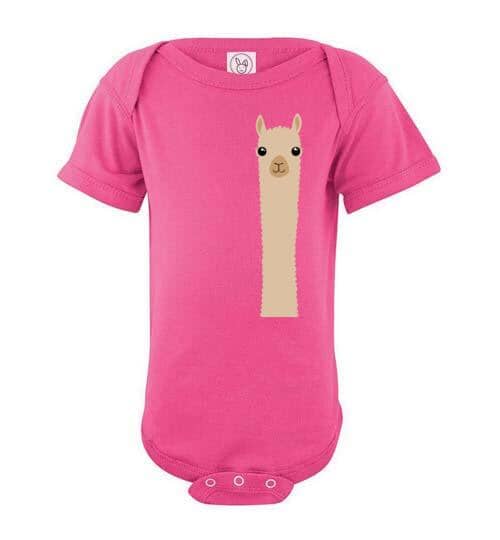 Load image into Gallery viewer, t-shirt: Alpaca Watching Custom Order - Infant Bodysuit